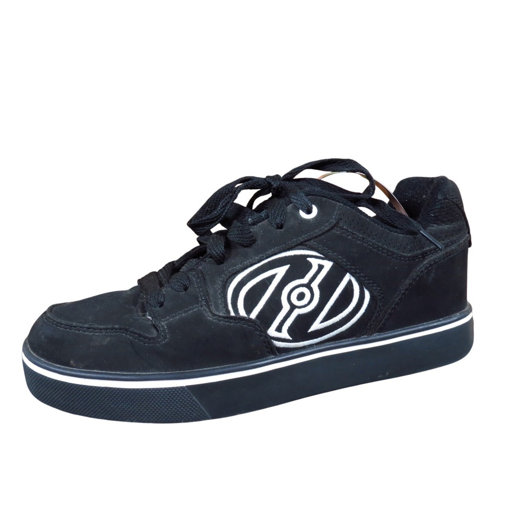 Heelys Propel 2.0 Kids Skate‎ Shoes Size 6 Youth Skating Sneakers Black White